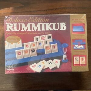 Vintage Deluxe Edition Rummikub Game - New Sealed